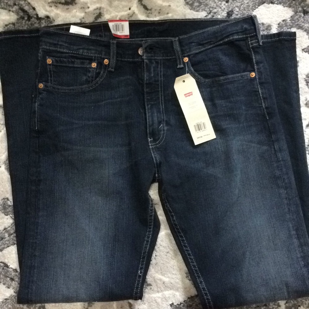 Men’s 505 Levi Regular Straight Leg Jeans